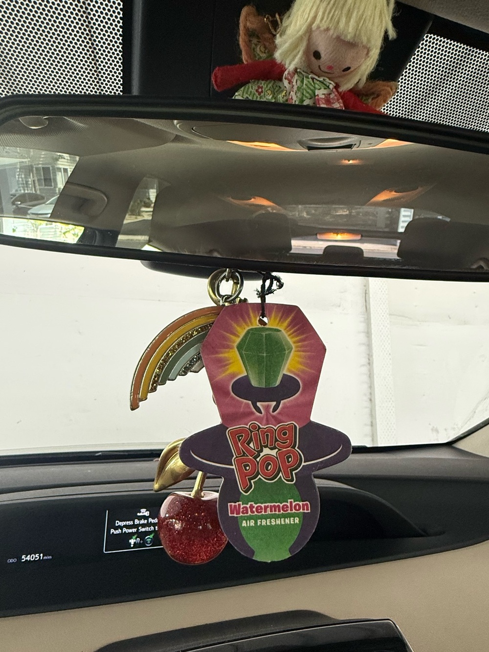 Ring Pop Scented Car Air Fresheners - Cherry, Watermelon, or Sour Apple